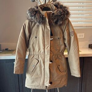 Women’s Only Onliris Parka with Faux Fur Hood